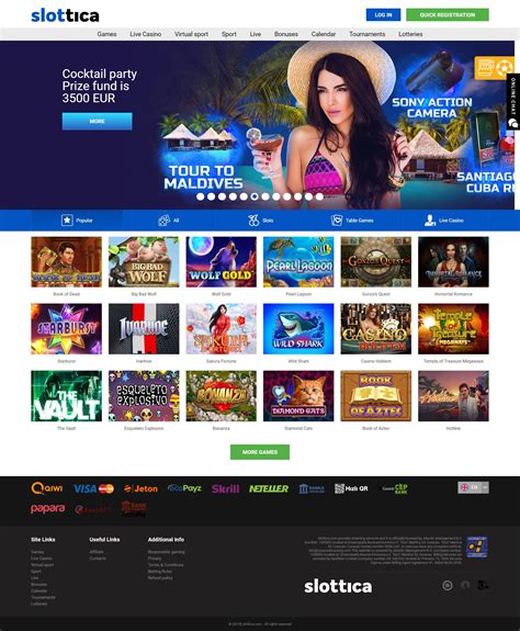 slottica casino homepage